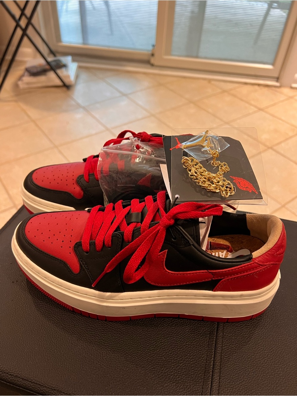 Nike Air Jordan 1 Elevate Low SE "Bred" women's shoes size 9.5